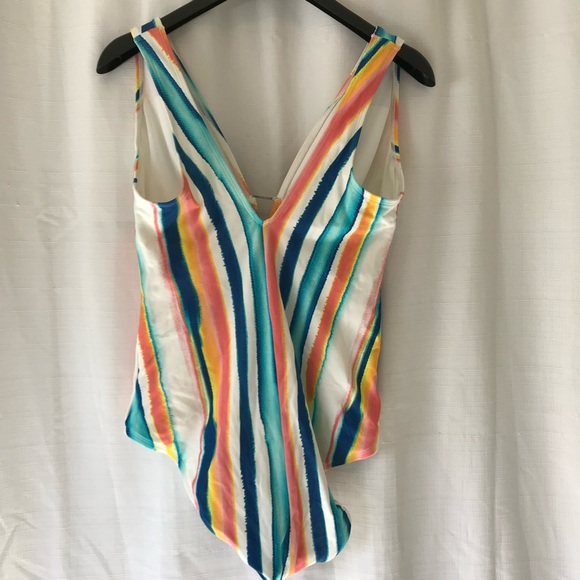 Adore me Andria Contour Plus stripped size 1X - Picture 6 of 9